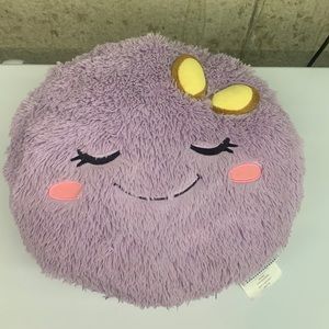Squishable macaron pillow purple